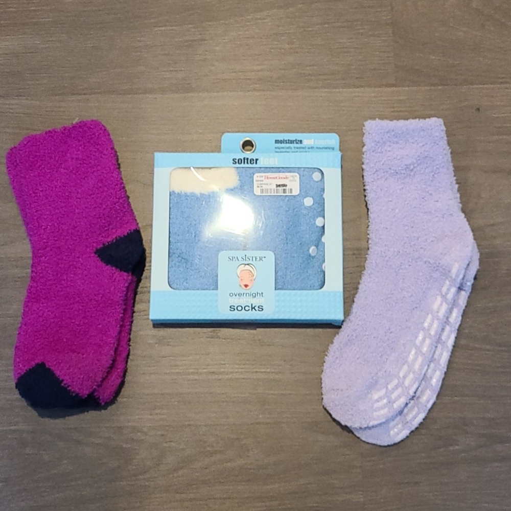 3 Super Soft Spa Socks